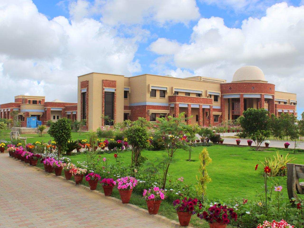 CUVAS campus during the university afforestation drive